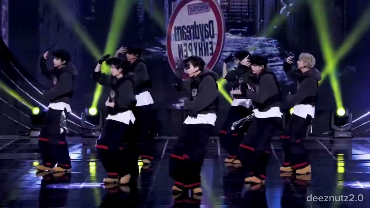 Enhypen 'Daydream' dance practice mirrored