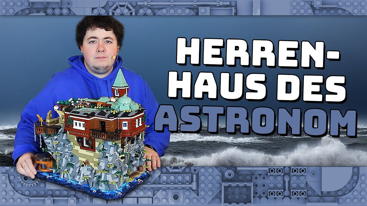 Der ASTRONOM kehrt zurück! 🔭 (Und er wohnt herrschaftlich...) | BlueBrixx Herrenhaus (107916)