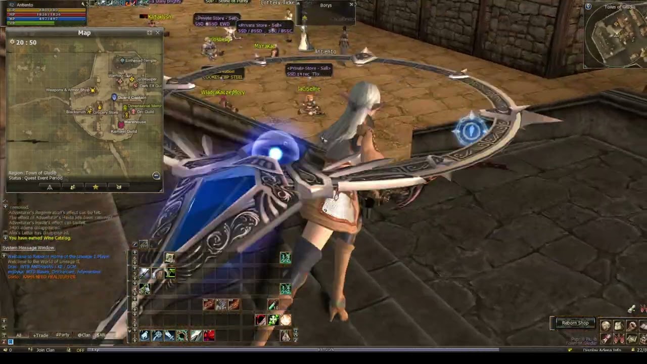 Test Of the Searcher (Class Change) Lineage 2 Reborn x1 Origin