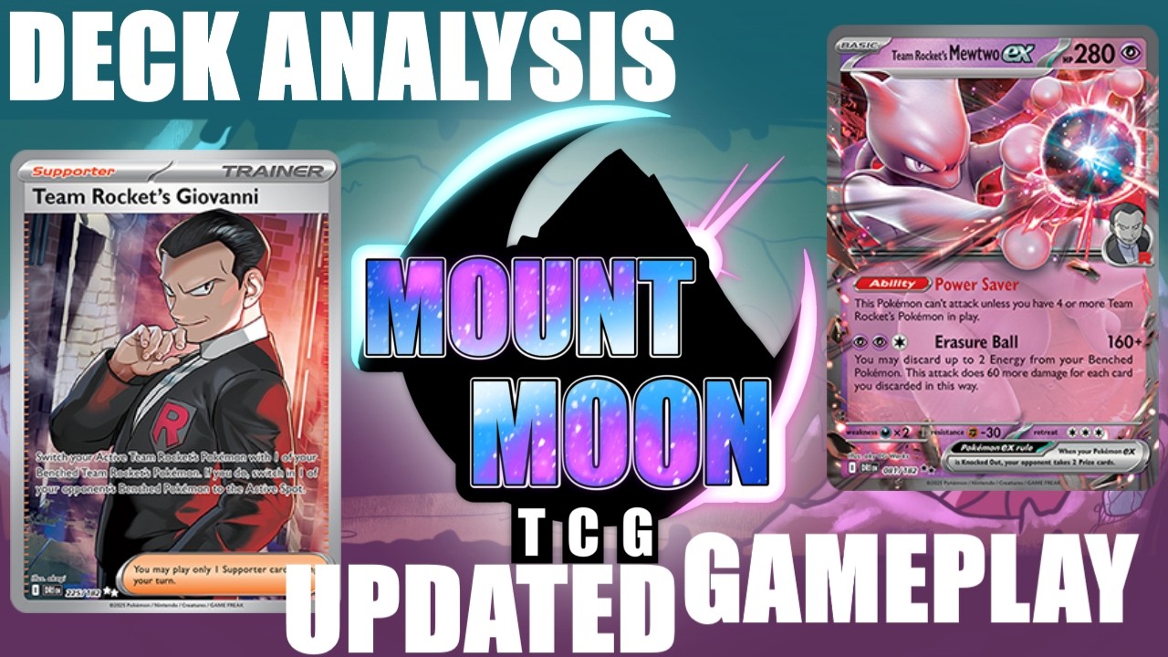 Team Rocket's Mewtwo UPDATED- DECK ANALYSIS AND TCG LIVE GAMEPLAY
