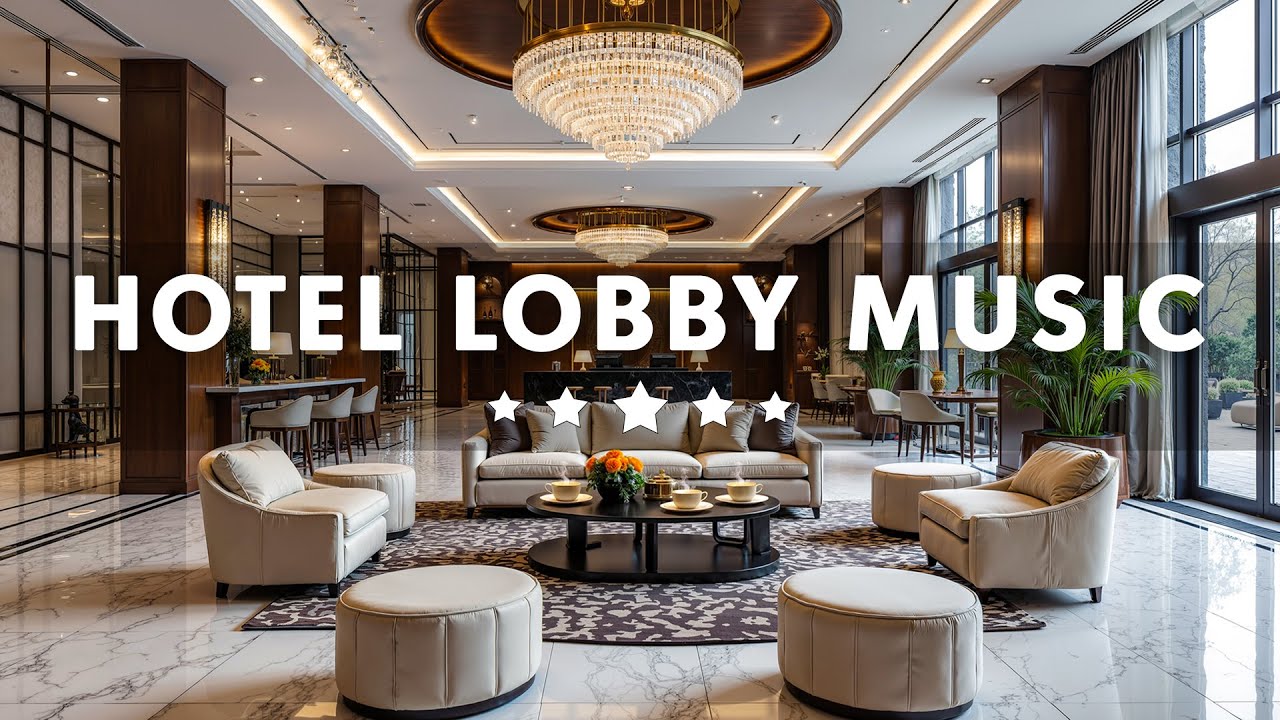 Luxury Hotel Lobby Music BGM - Jazz Saxophone Instrumental Music | Jazz Relaxing Music for Good Mood