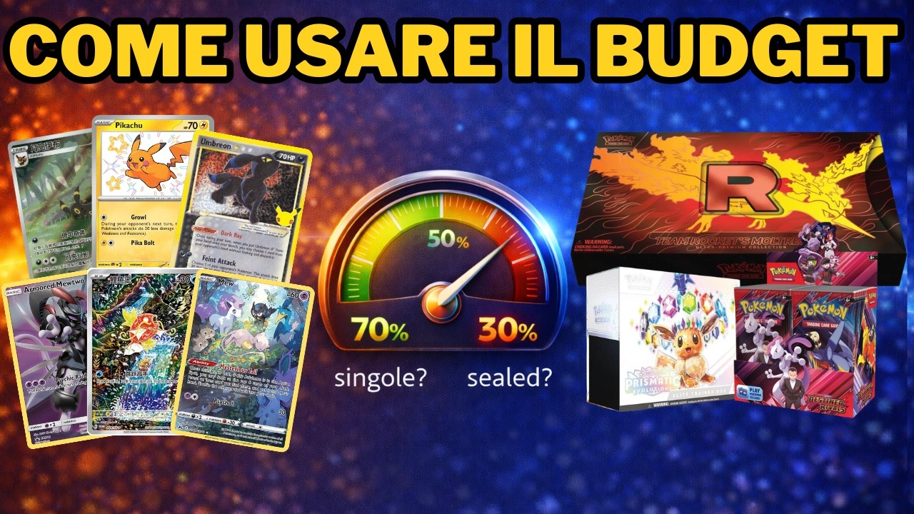 Sealed o Singole? Ecco Come Dividere il Budget Pokémon