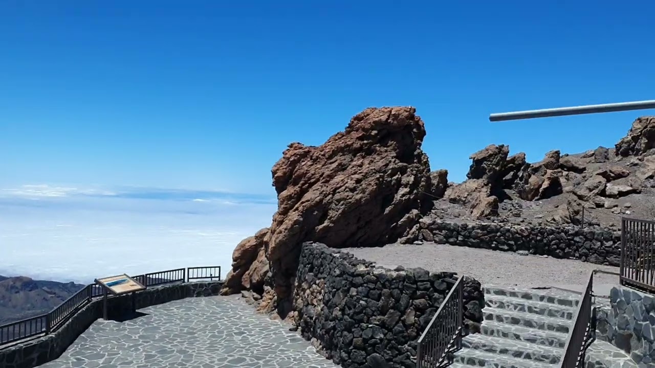 Ausflug zum Vulkan Teide mit der Seilbahn / Excursion to the volcano Teide by cable car