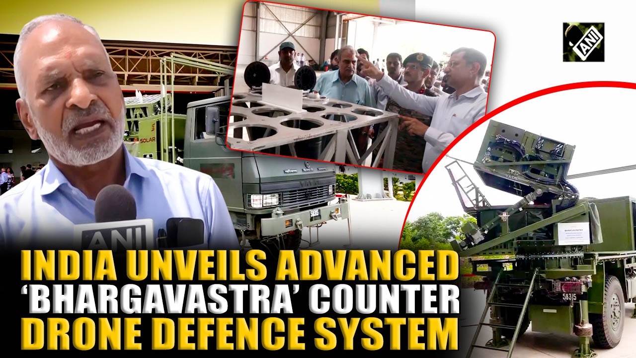 Solar Defence, Aerospace demonstrates &lsquo;Bhargavastra&rsquo;, counter-swarm drone system for Indian forces