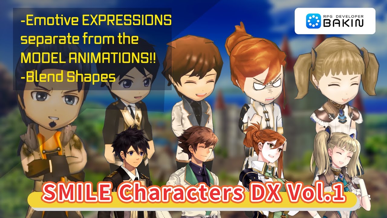 THIS IS HUGE: RPG Developer BAKIN DLC: SMILE Characters DX Vol.1 || Install & Overview