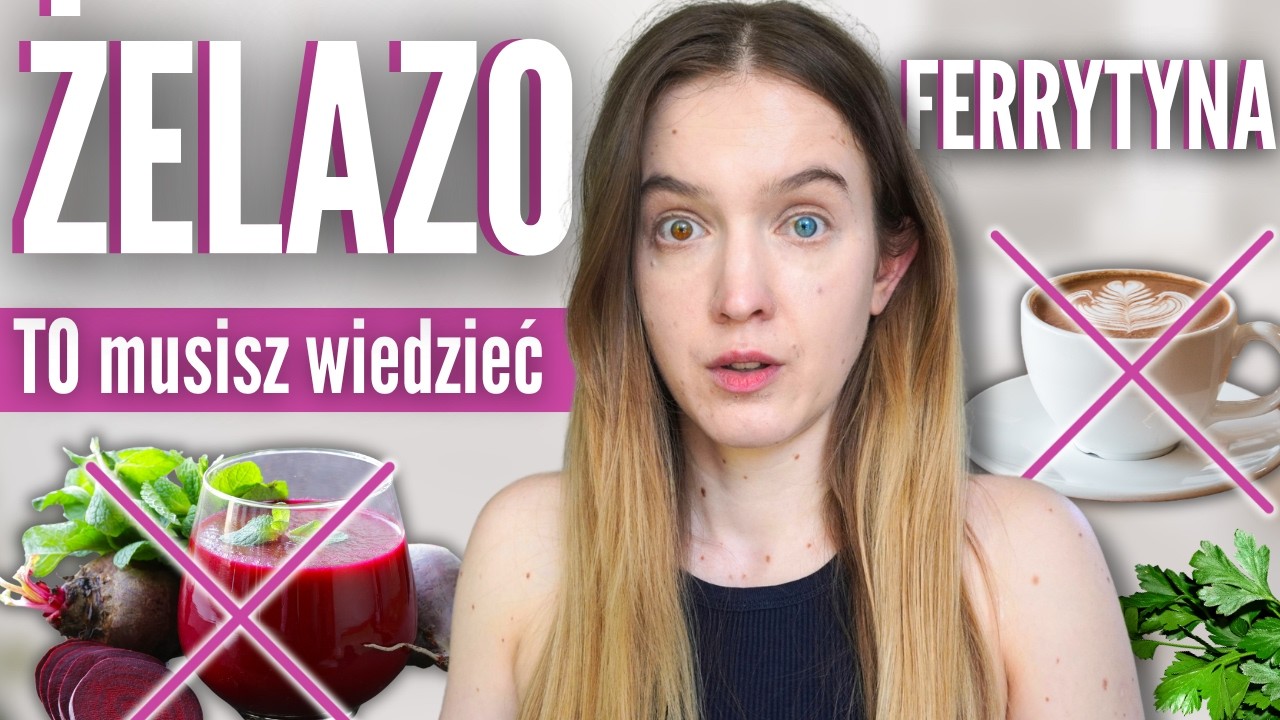 Szkodliwe MITY o żelazie i ferrytynie… jak SKUTECZNIE je zwiększyć (+ wege żelazo)