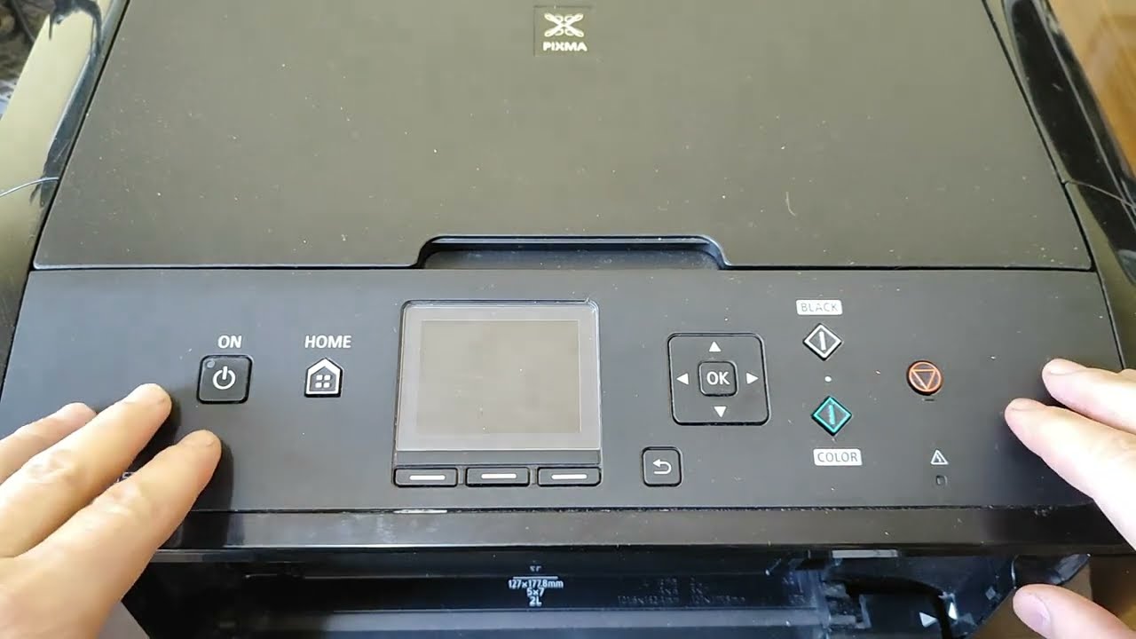 Canon MG5750 не друкує, помилка 5b00