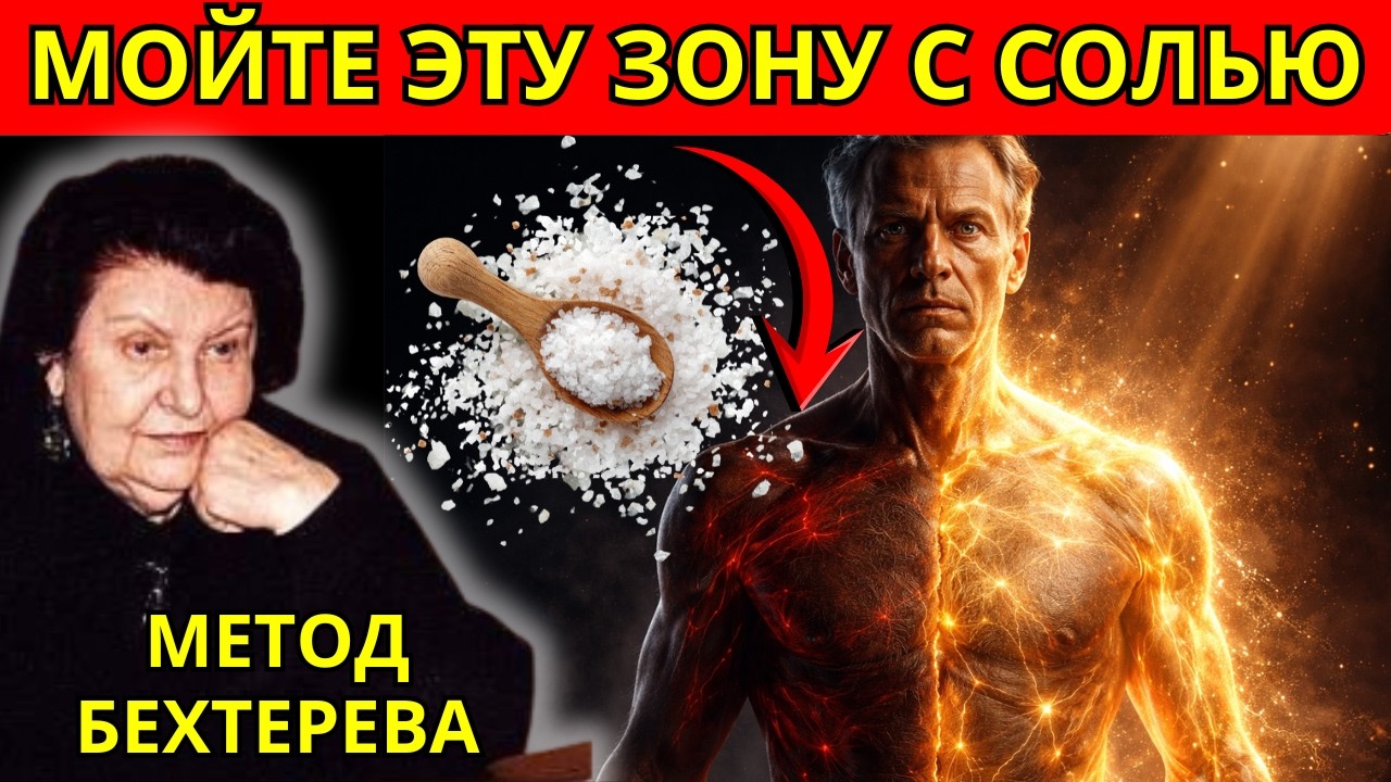 Мойте Эти Зоны С Солью — Врачи Молчат, Боль Уходит Быстро | Метод Бехтерева