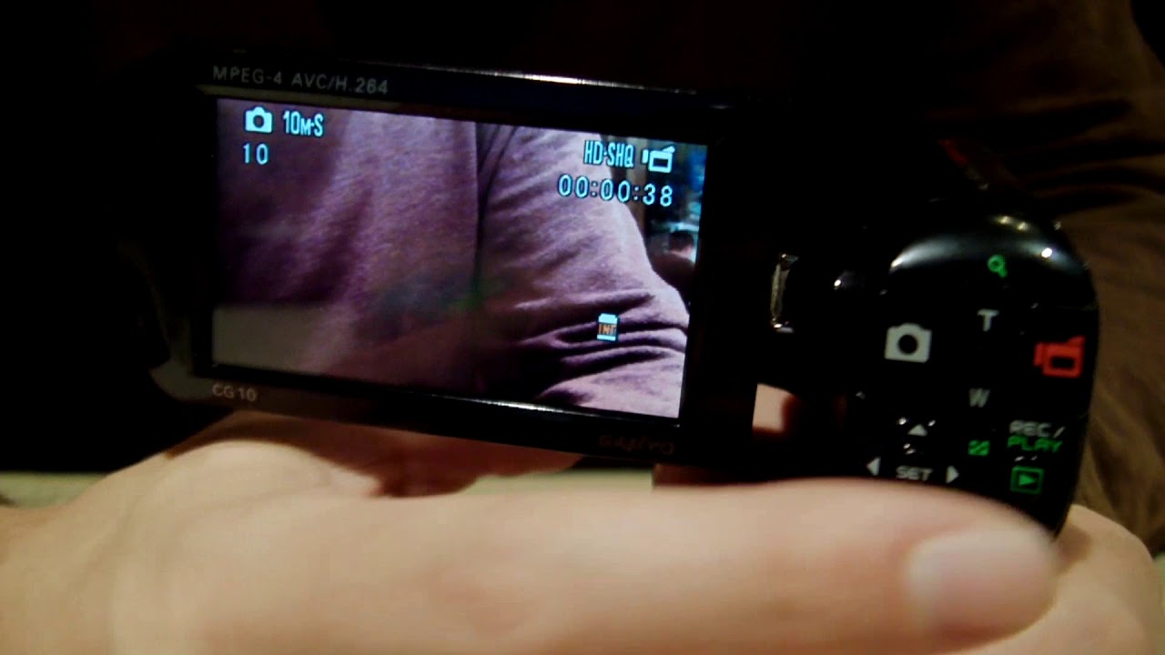 Overview of a new camera! Sanyo Xacti CG10