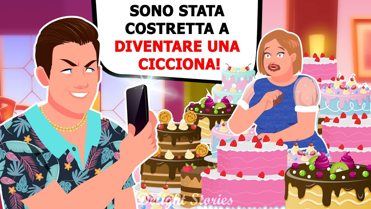 Il bell'uomo ricco era molto dispiaciuto di aver avuto una relazione con la donna grassa!
