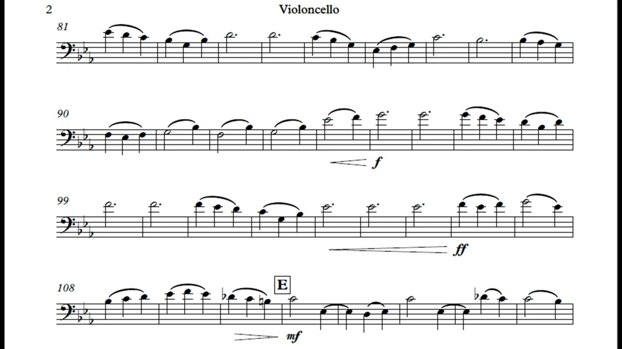 Second Waltz &ndash; Shostakovich | Cello Play Along with Piano (Concert Tempo)