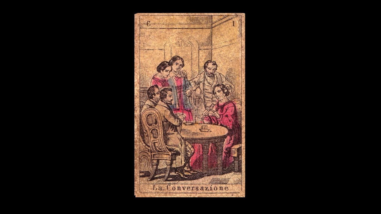 La Vera Sibilla 1 Hearts The Conversation (Ace of Hearts) La Conversazione