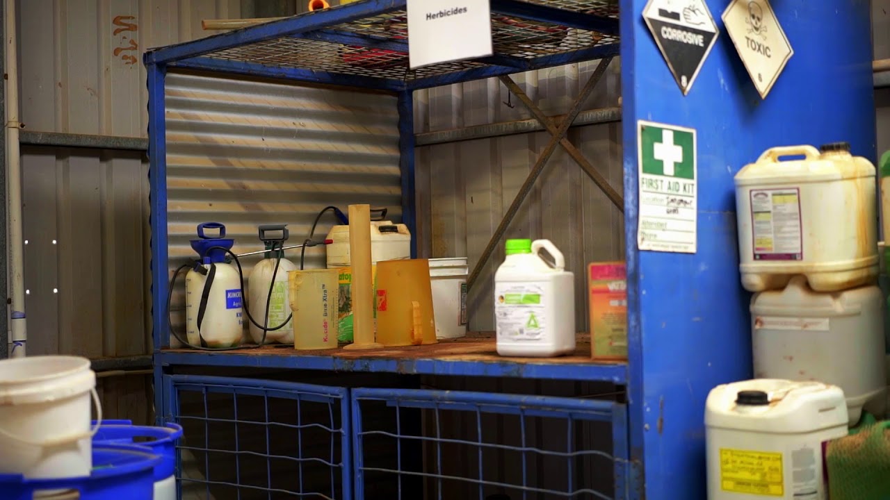 Farm Chemical Safety: Storing Chemicals on Farms