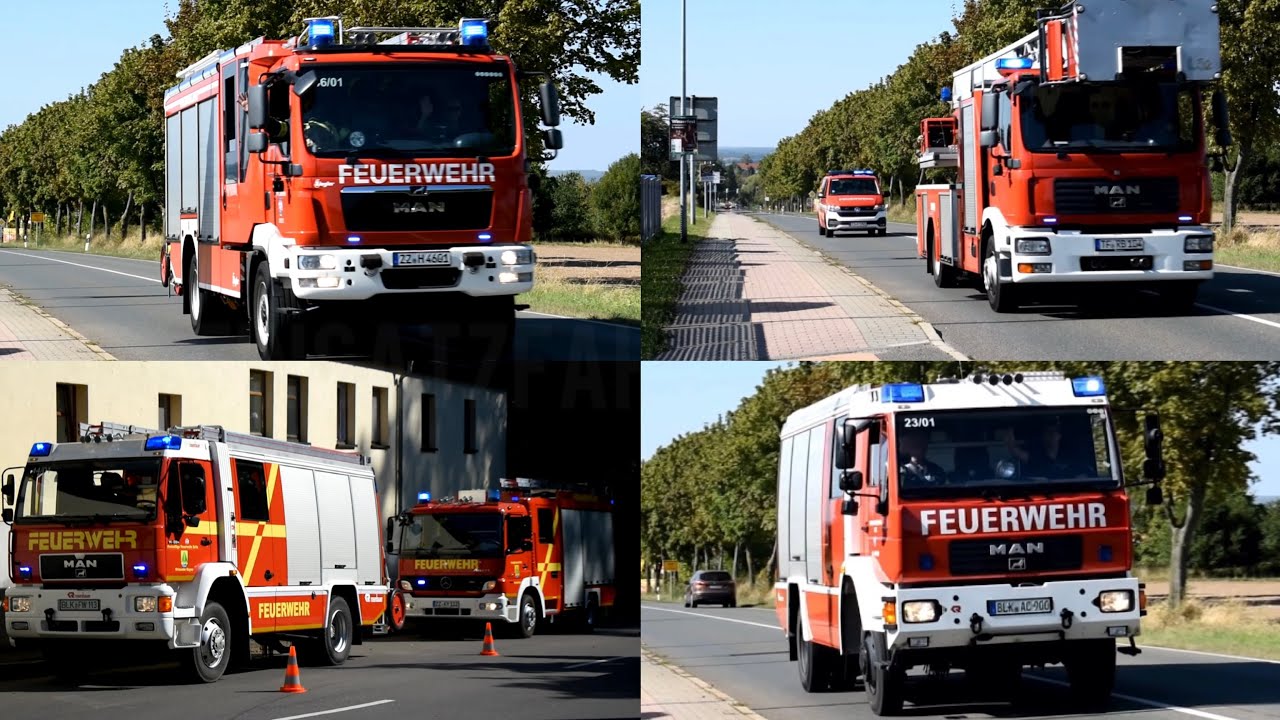 🚨 [Alarmeingang auf Feuerwache] Einsatz f&uuml;r die Feuerwehr Zeitz + Ortswehren Aue-Aylsdorf und Kayna
