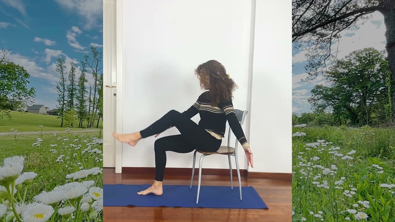 Ginnastica Super Dolce con sedia | Silva Iotti ginnastica over 60 | sequenza semplice total body