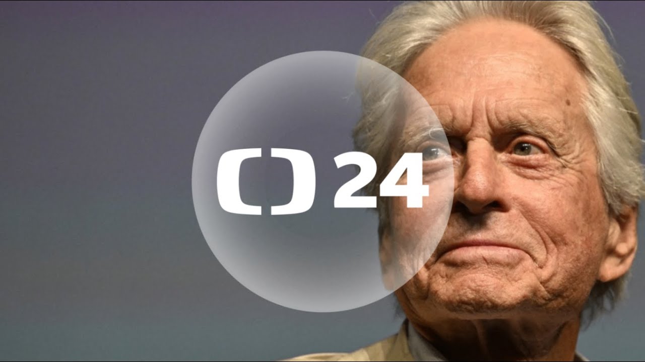 Michael Douglas na Mezinárodním filmovém festivalu v Karlových Varech