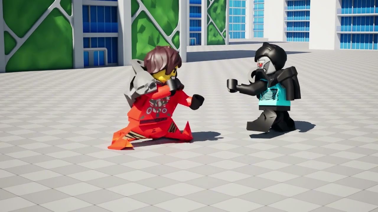 Ninja I Pierwsza Walka Z Królem Technologii | Ninjago Nowa Generacja (Fanmade Series)