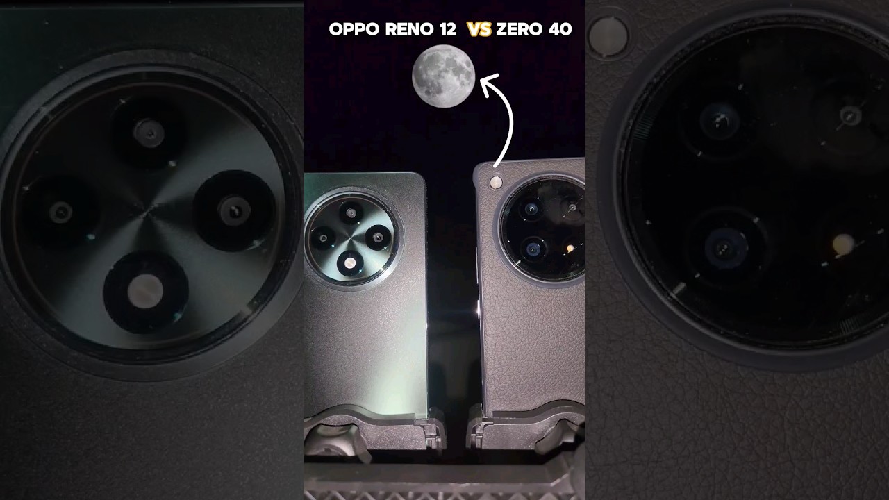 Infinix Zero 40 4g vs Oppo Reno 12f 4g Camera test moon zoom zero40 vs reno12f camera test zero40 5g