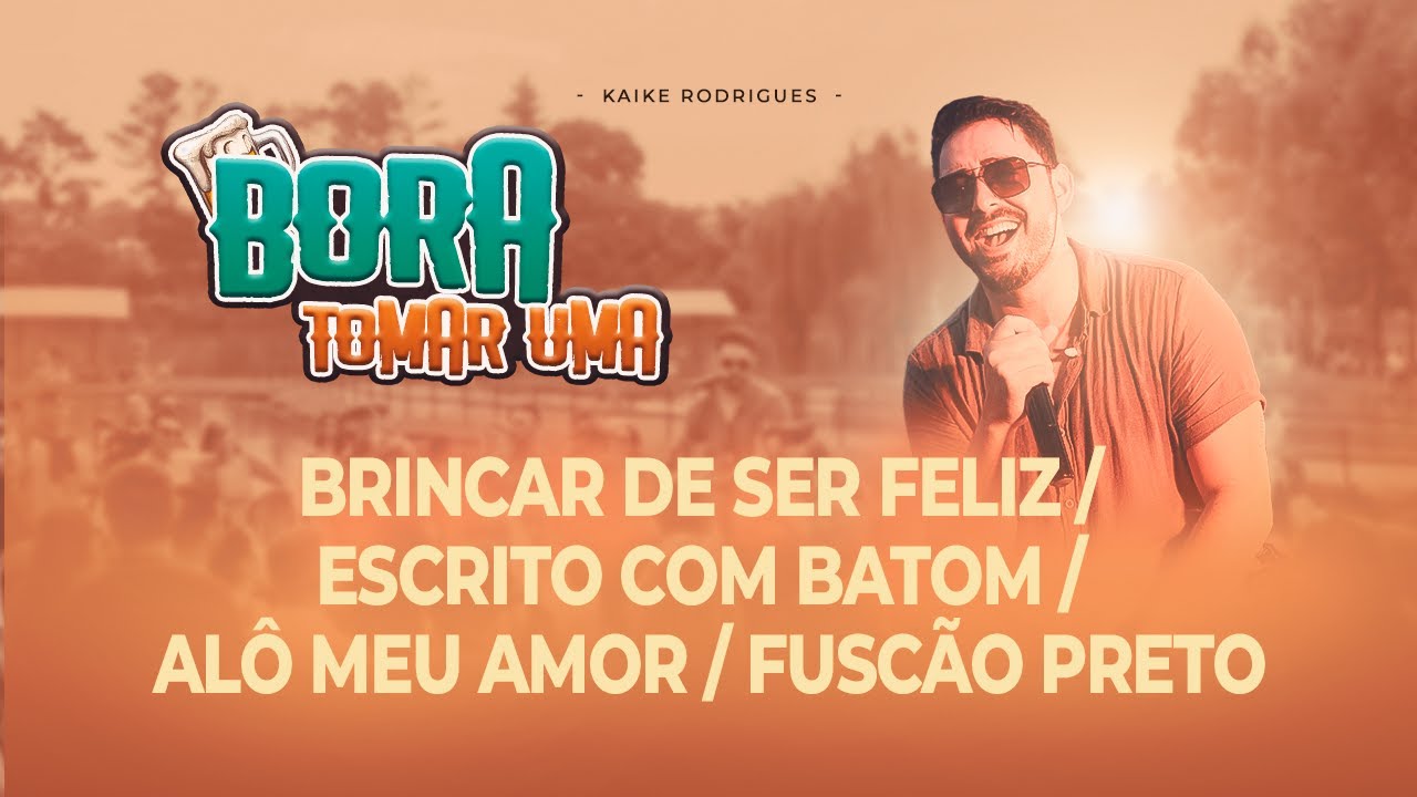 Kaike Rodrigues - Brincar De Ser Feliz / Escrito Com Batom/ Alô Meu Amor / Fuscão Preto #cover