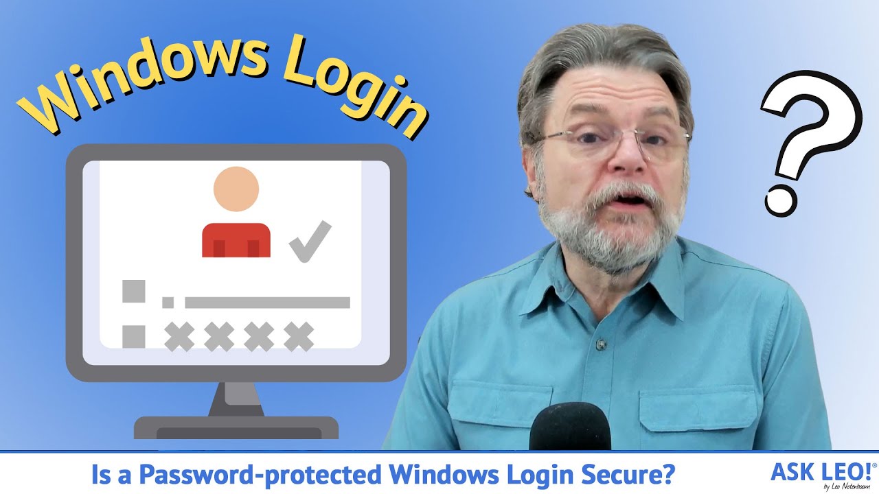 Is a Password-protected Windows Login Secure?