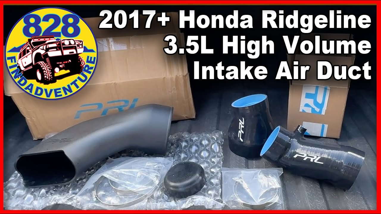 2017 + Honda Ridgeline High Volume Air Intake DIY, intake by PRL Motorsports #honda #hondaridgeline