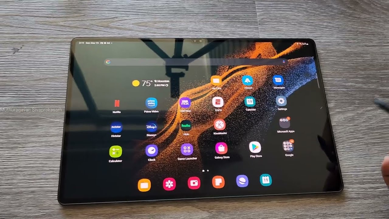 How to apply Screen Protector for Samsung Galaxy Tab S8 Ultra - ZtotopCases Screen Protector