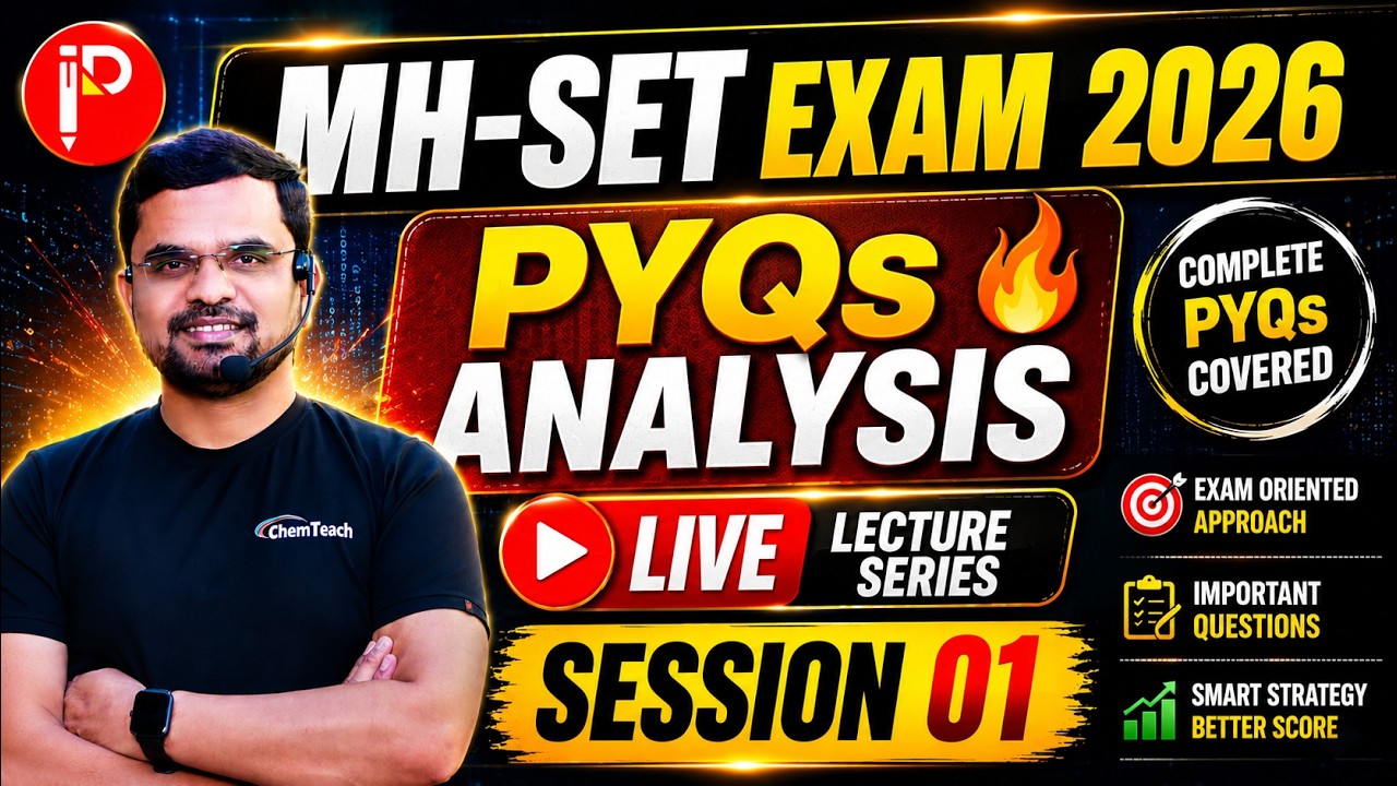 MH-SET EXAM 2026 | PYQs Analysis LIVE 🔥 Session 01 | Complete Previous Year Questions Strategy