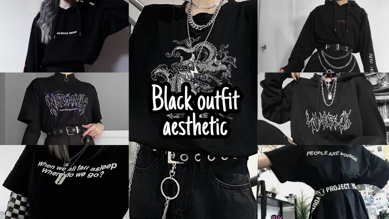 📍Black outfit ideas