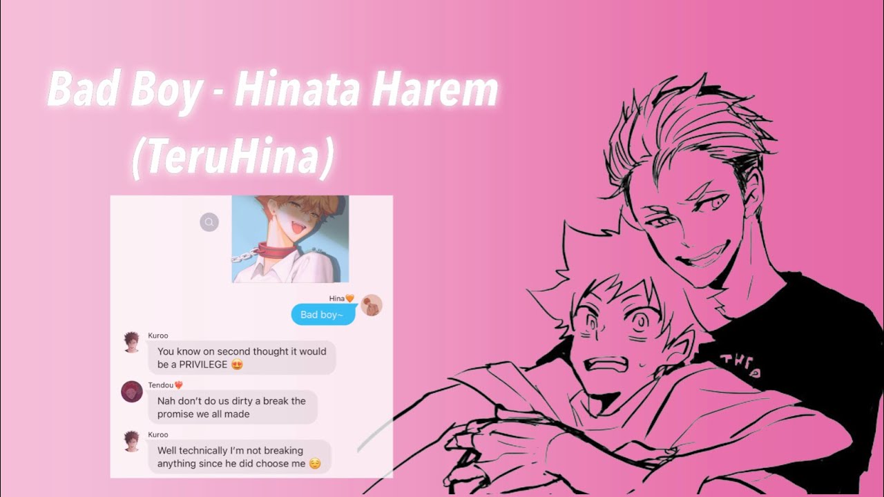 Hinata Lyric Prank | Hinata Harem | TeruHina - Bad Boy (Cascada) pt.1/2