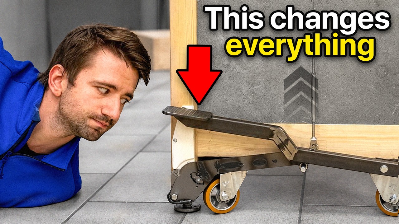 I Built Retracting Casters that are Actually GOOD
