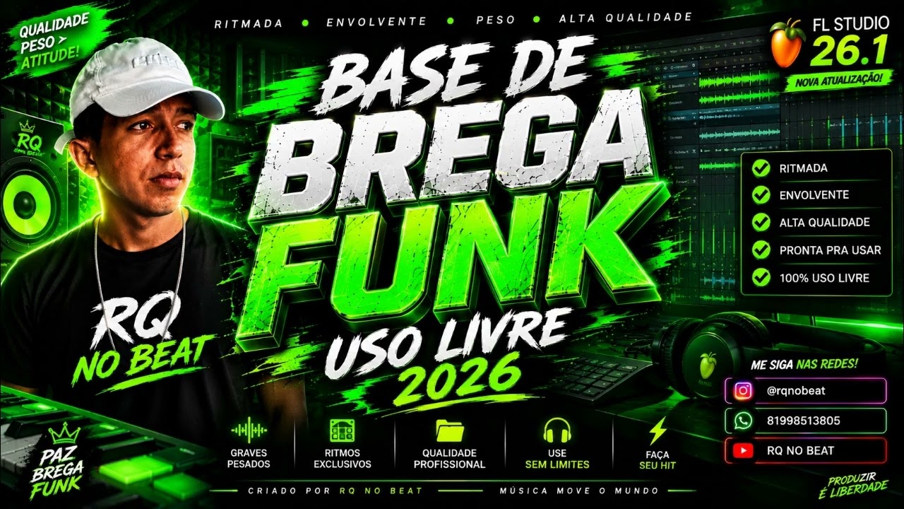 BASE DE BREGA FUNK - USO LIVRE - RQ NO BEAT