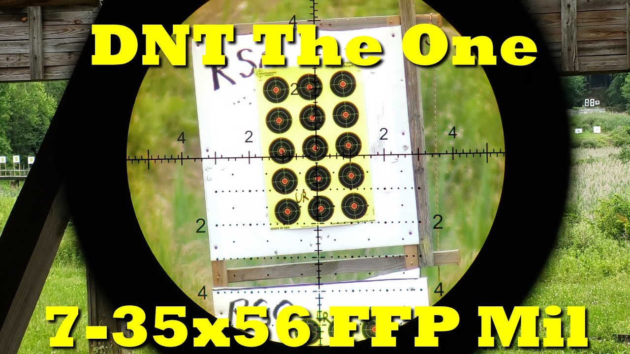 DNT The One 7-35x56 FFP Mil RePew