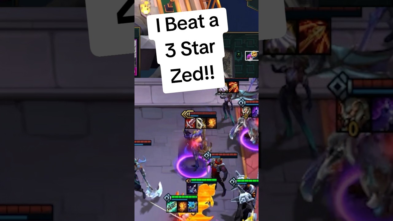 Zed 3 is soooo underwhelming #tft #teamfighttactics #set14