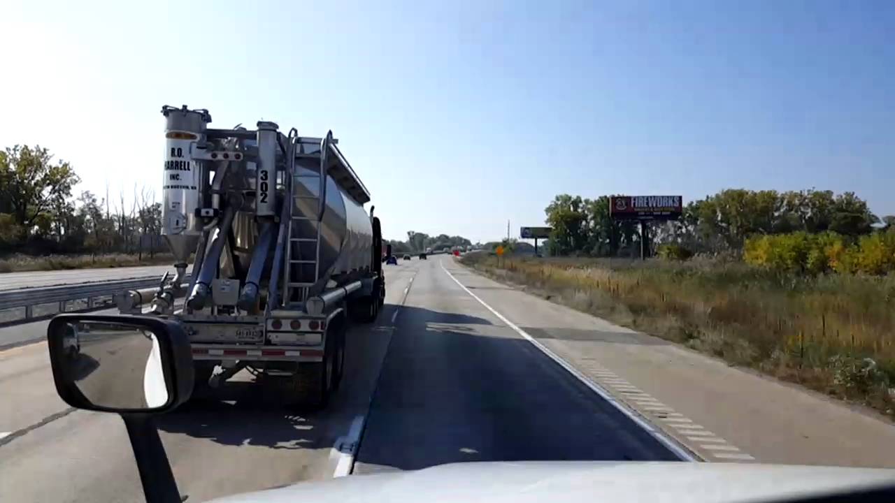 Bigrigtravels Live Monroe, MI to Columbus, OH [I-75] (10/6/16)