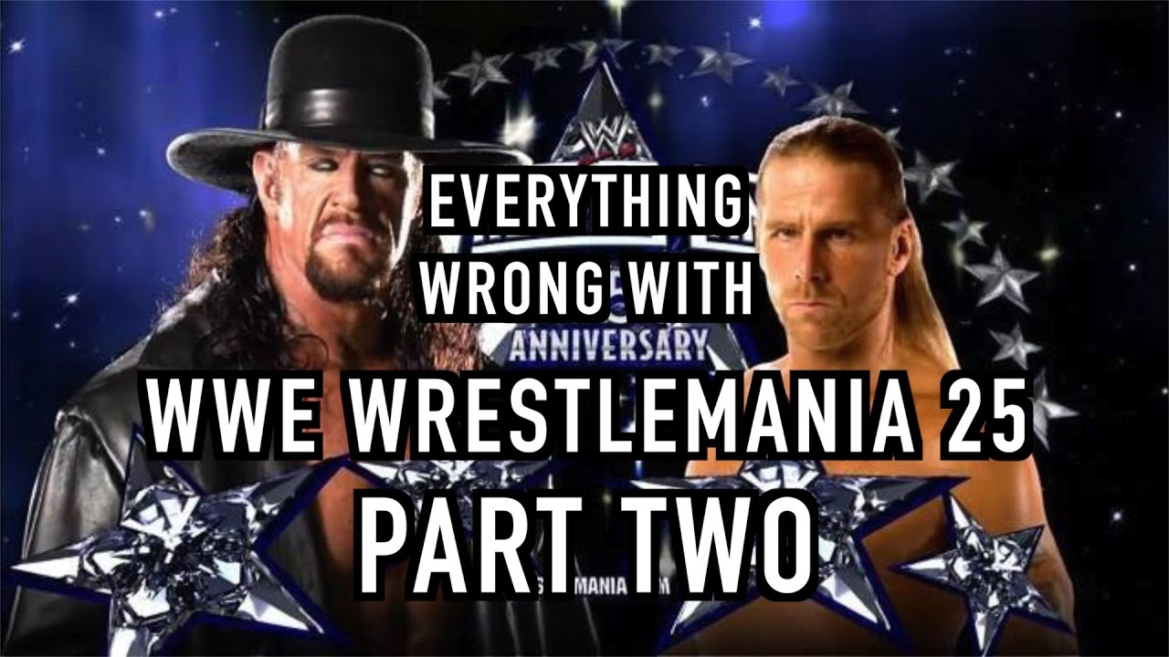 Всё не так с WWE WrestleMania 25 (ЧАСТЬ ВТОРАЯ)