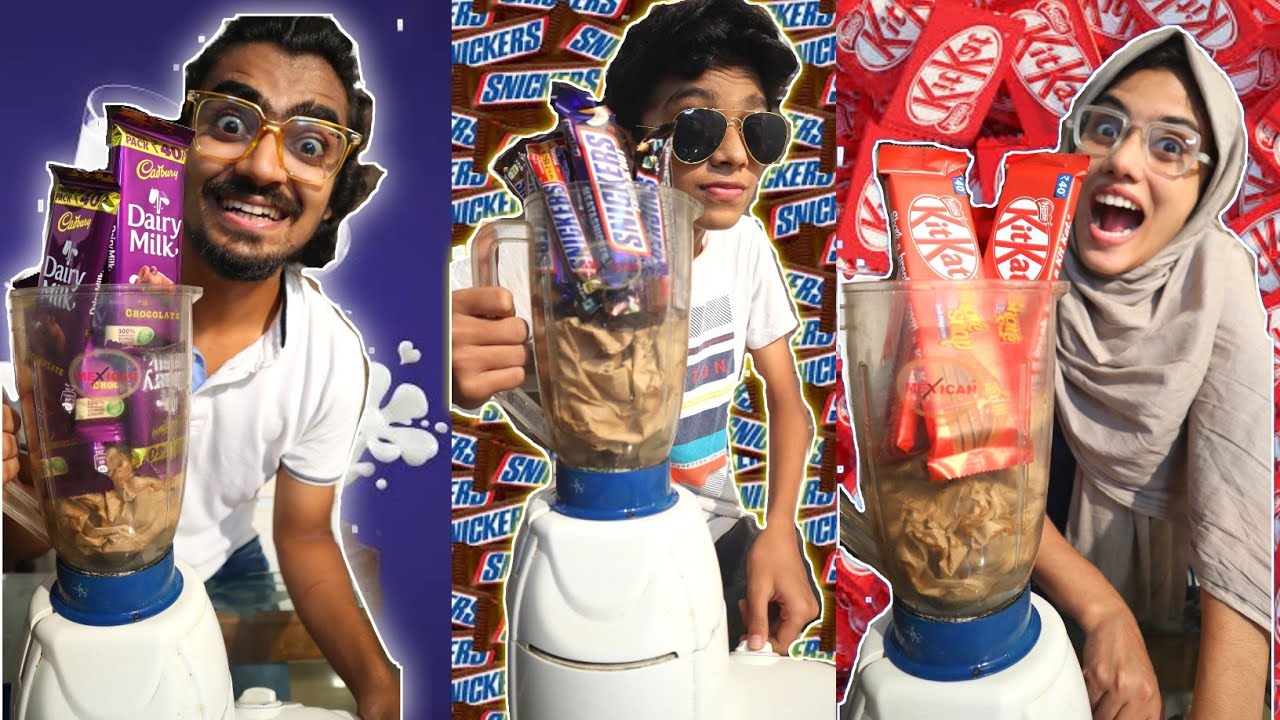 DAIRY MILK VS SNICKERS VS KIT KAT SHAKE CHALLENGE 🤩🤩🤩| പൊളിസാനം guys🔥🔥FULL VARIETY ITEMS😋HIBA & FAZI