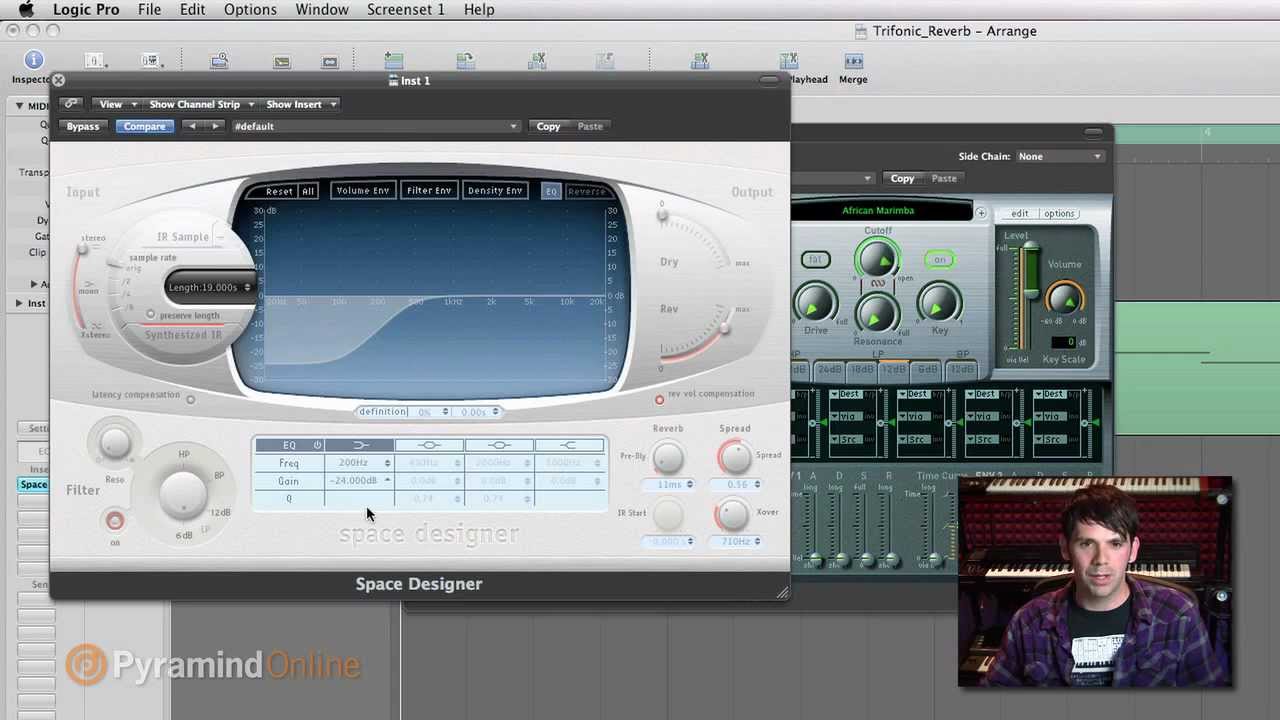 Logic Pro | Reverb Tutorials | Creating Compelling Pads with Brian Trifon (Trifonic) | Pyramind