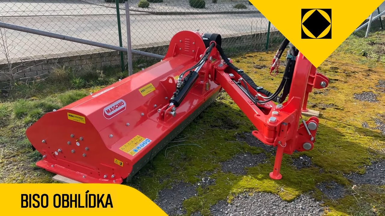 BISO obhlídka - Maschio Gaspardo Giraffa L 170 SE - walkaround