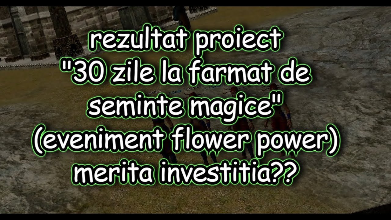 30 zile la flowerpower cu 4 conturi | Metin2RO (polyphemos) | #17
