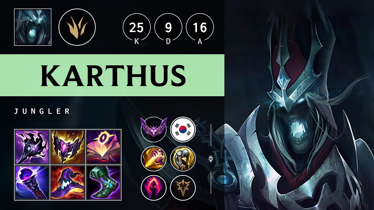 Karthus Jungle vs Talon: Legendary - KR Master Patch 14.24
