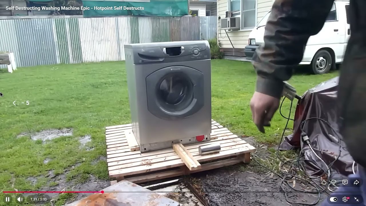 Washing machine destruction compilation 3...
