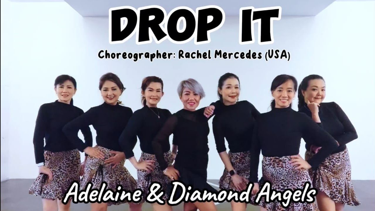 Drop It Line Dance | Choreographed by Rachel Mercedes (USA)