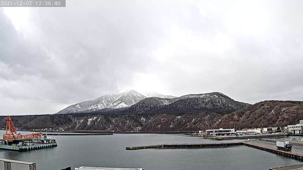 利尻島、海の玄関Live!