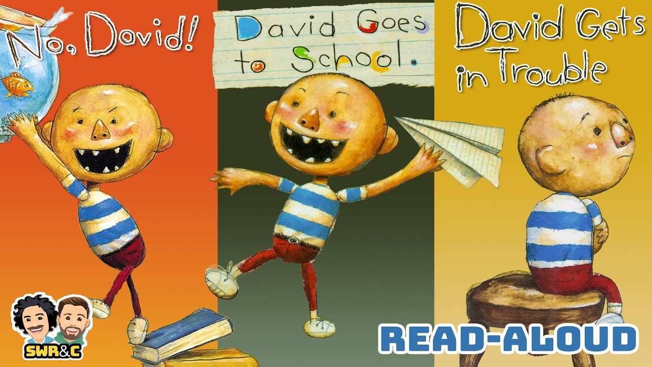 📚🤪 3 HILARIOUS NO DAVID BOOKS | Full Read-Alouds