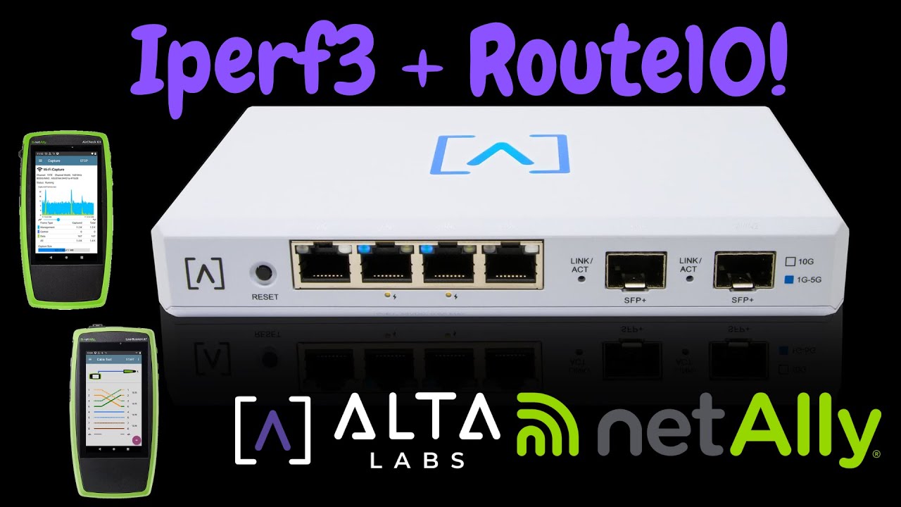 Iperf3 Альталабс Маршрут 10 @AltaLabs