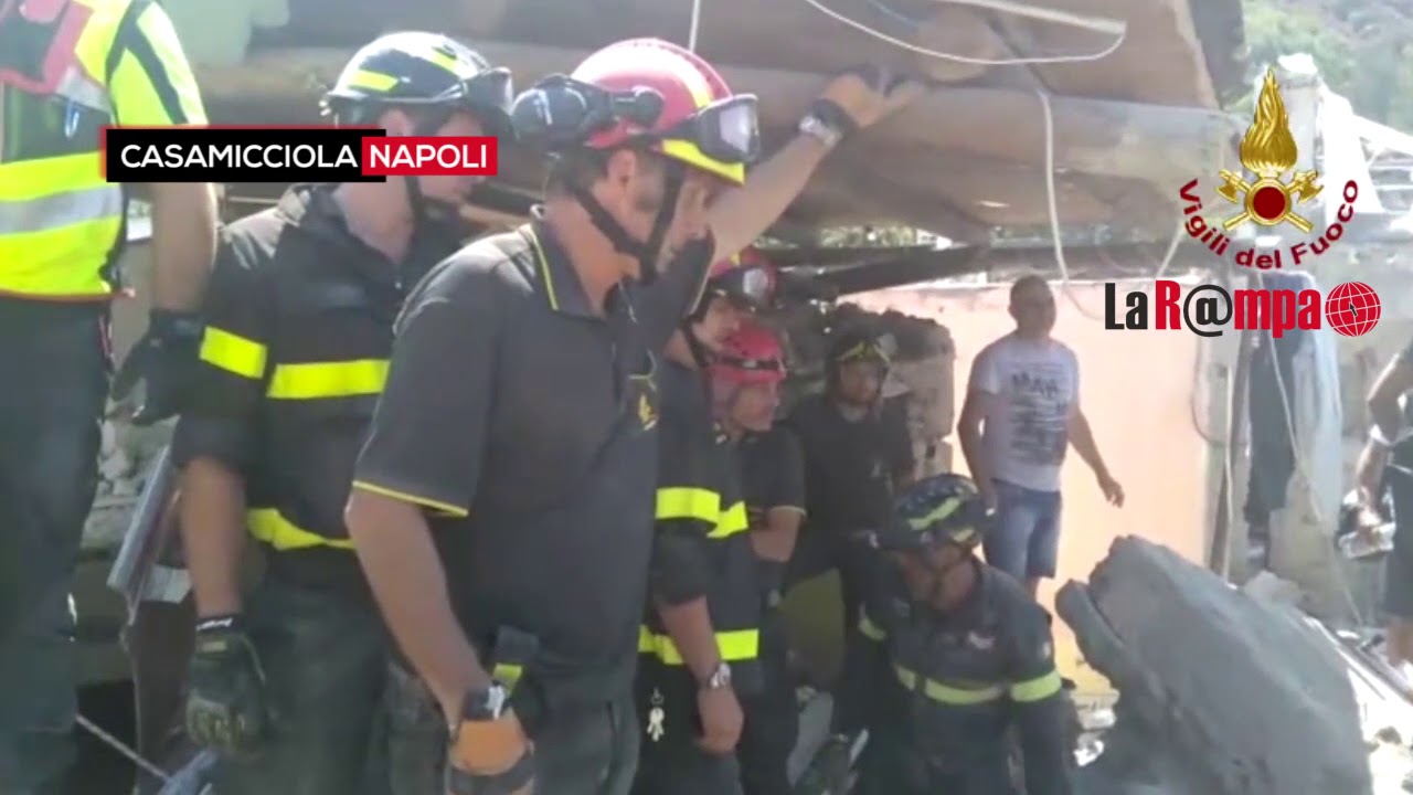Terremoto Ischia. Casamicciola, salvato anche Ciro