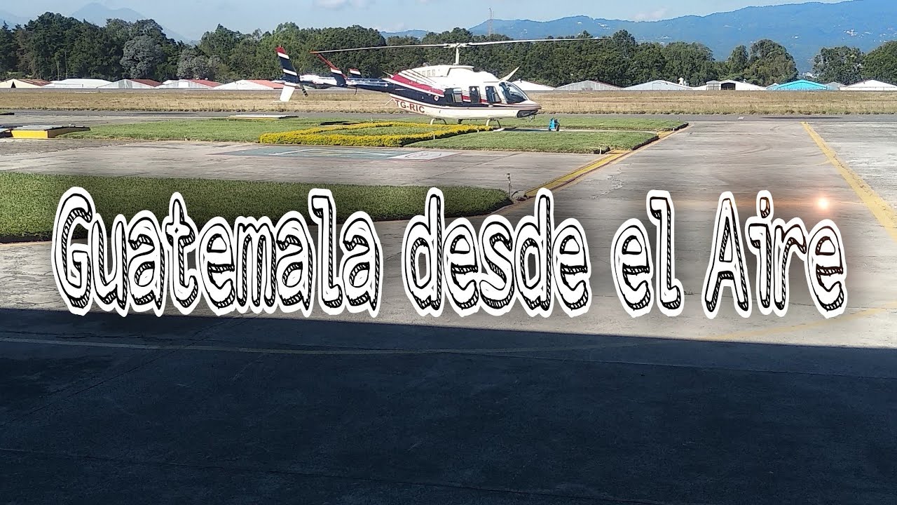 Tour en Helicóptero por Guatemala 🚁🤯🇬🇹