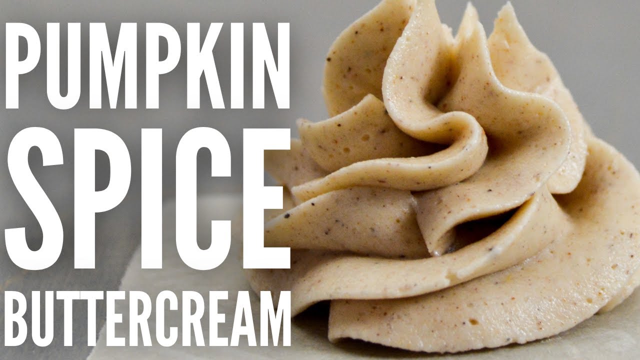 Pumpkin spice buttercream | Easy Fall recipe