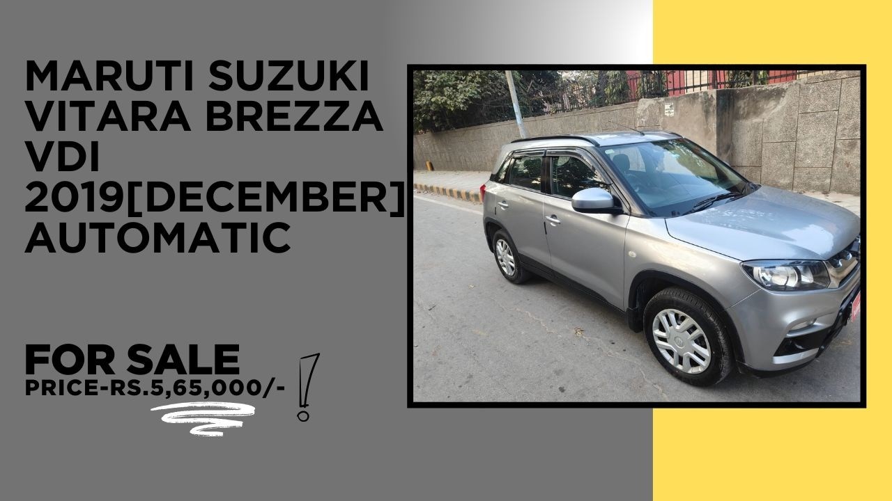 Secondhand Maruti Suzuki Vitara Brezza Diesel for Sale in Delhi