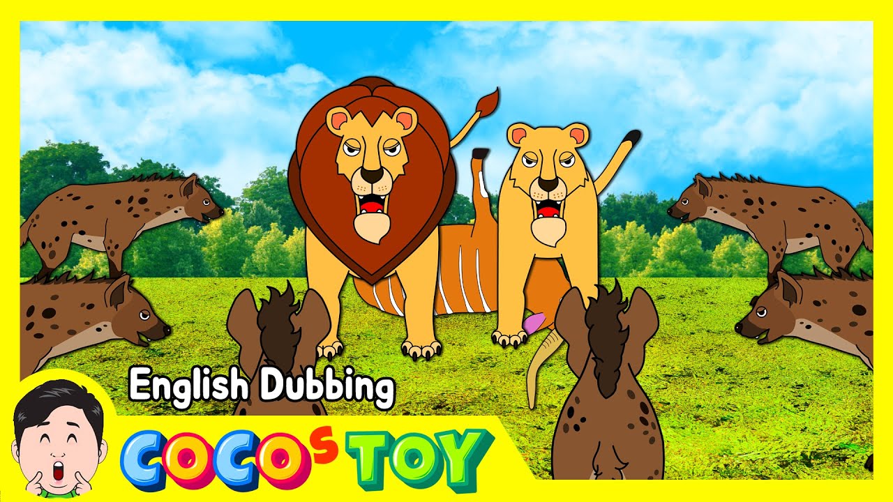 En DubbingㅣWhen did hyenas start eating roten meat?ㅣanimals cartoonㅣCoCosToy